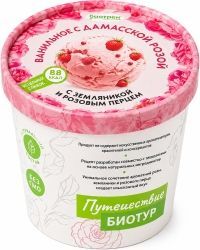 Десант здоровья биомороженое десерт дамасская роза/земляника 55г Десант здоровья биомороженое десерт дамасская роза/земляника 55г
