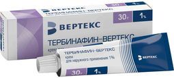 Тербинафин 1% 30г крем Вертекс Тербинафин 1% 30г крем Вертекс