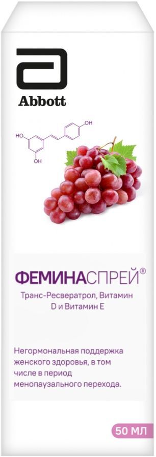 Феминаспрей жидкость 50мл Феминаспрей жидкость 50мл