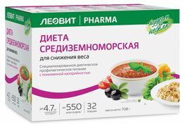 Леовит худеем за неделю программа питания средиземноморское меню 2 этап 708г Леовит худеем за неделю программа питания средиземноморское меню 2 этап 708г