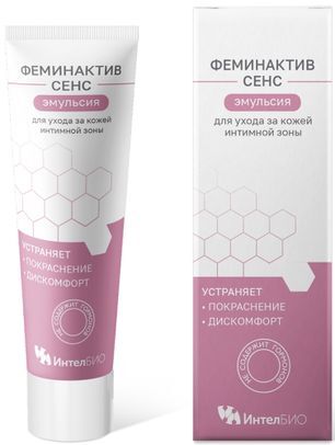 Феминактив Сенс эмульсия для ухода за кожей интимной зоны 50мл Феминактив Сенс эмульсия для ухода за кожей интимной зоны 50мл