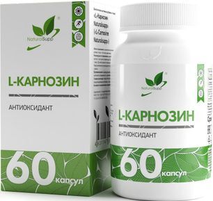 Натуралсапп Л-Карнозин капсулы 60 шт. Натуралсапп Л-Карнозин капсулы 60 шт.