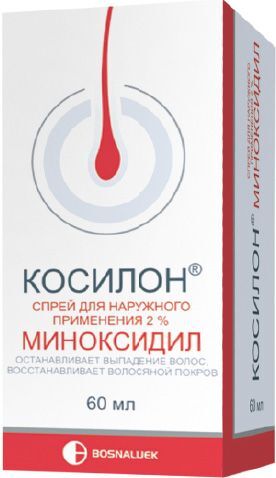 Косилон 2% 60мл раствор для наружного применения Босналек Косилон 2% 60мл раствор для наружного применения Босналек