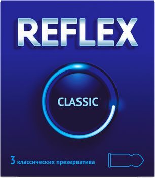 Рефлекс презервативы Классик 3 шт. Рефлекс презервативы Классик 3 шт.