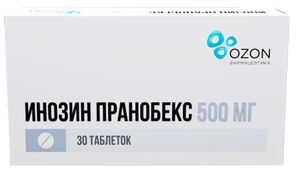 Инозин Пранобекс 500мг 30 шт. таблетки Озон Инозин Пранобекс 500мг 30 шт. таблетки Озон