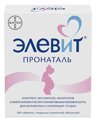 Элевит пронаталь 100 шт. таблетки Элевит пронаталь 100 шт. таблетки