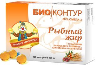 Рыбий (рыбный) жир биоконтур пшеница шиповник облепиха капсулы 0,3г 100 шт. Рыбий (рыбный) жир биоконтур пшеница шиповник облепиха капсулы 0,3г 100 шт.