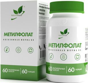 Натуралсапп Метилфолат капсулы 400мкг 60 шт.
