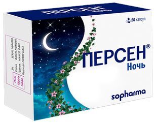 Персен Ночной 20 шт. капсулы Персен Ночной 20 шт. капсулы