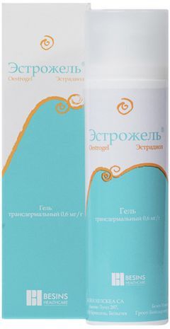 Эстрожель 0,6мг/г 80г гель трансдермальный флакон с дозатором