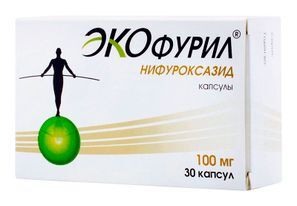 Экофурил 100мг 30 шт. капсулы Экофурил 100мг 30 шт. капсулы
