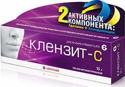 Клензит-С 15г гель для наружного применения Клензит-С 15г гель для наружного применения
