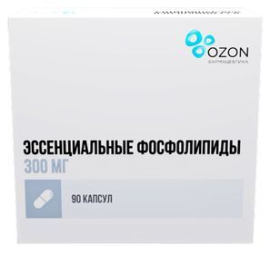 Эссенциальные фосфолипиды 300мг 90 шт. капсулы Эссенциальные фосфолипиды 300мг 90 шт. капсулы