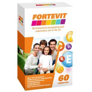 Фортевит от А до Цинка 60 шт. таблетки Втф