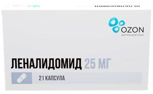 Леналидомид 25мг 21 шт. капсулы Леналидомид 25мг 21 шт. капсулы