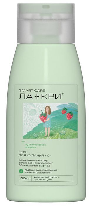 Ла-Кри Смарт Кеа гель для купания 0+ 300мл