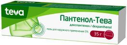 Пантенол-Тева 5% 35г мазь Пантенол-Тева 5% 35г мазь