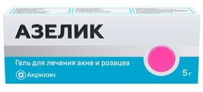 Азелик 15% 5г гель для наружного применения Акрихин Азелик 15% 5г гель для наружного применения Акрихин
