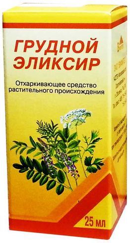 Грудной эликсир 25мл Грудной эликсир 25мл