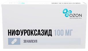 Нифуроксазид 100мг 30 шт. капсулы Нифуроксазид 100мг 30 шт. капсулы