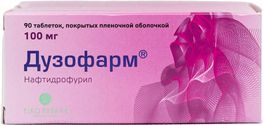 Дузофарм 100мг 90 шт. таблетки покрытые пленочной оболочкой