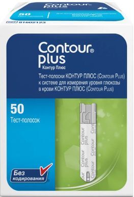 Контур Плюс тест-полоски 50 шт. Контур Плюс тест-полоски 50 шт.
