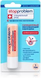 Стоппроблем салициловый маскирующий карандаш тон 1 4,7г Стоппроблем салициловый маскирующий карандаш тон 1 4,7г