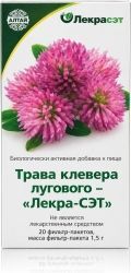 Клевер луговой трава 1,5г 20 шт. фильтр-пакет Клевер луговой трава 1,5г 20 шт. фильтр-пакет