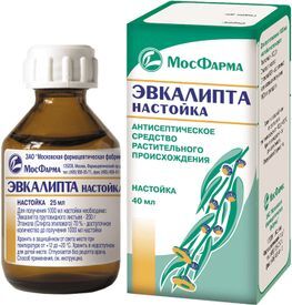 Эвкалипта Настойка 25мл Московская фармацевтическая фабрика