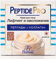 Флоресан пептид про крем для лица дневной spf20 лифтинг/омоложение арт.ф-382 75мл Флоресан пептид про крем для лица дневной spf20 лифтинг/омоложение арт.ф-382 75мл