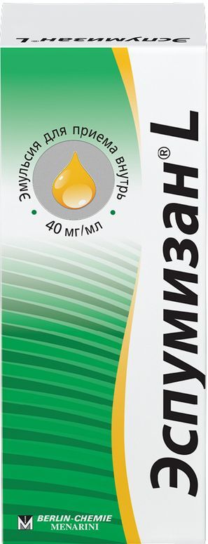 Эспумизан L 40мг/мл 30мл эмульсия Берлин-Хеми