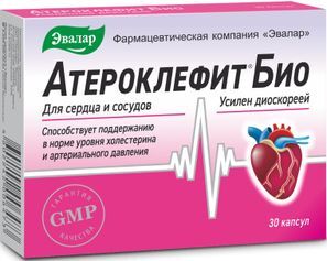Атероклефит Био капсулы 250мг 30 шт. Эвалар Атероклефит Био капсулы 250мг 30 шт. Эвалар