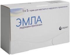 Эмла 5г крем для местного/наружного применения Эмла 5г крем для местного/наружного применения