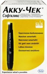 Акку-чек софткликс устройство для прокалывания кожи Акку-чек софткликс устройство для прокалывания кожи