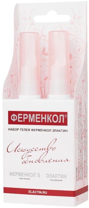 Ферменкол набор для коррекции растяжек (стрий) (гель дневной 15г+гель ночной 15г) Ферменкол набор для коррекции растяжек (стрий) (гель дневной 15г+гель ночной 15г)