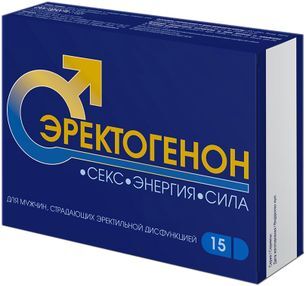 Эректогенон капсулы 0,5г 15 шт.