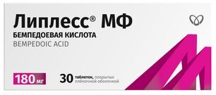 Липлесс Мф 180мг 30 шт. таблетки покрытые пленочной оболочкой