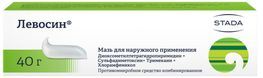Левосин 40г мазь для наружного применения Нижфарм Левосин 40г мазь для наружного применения Нижфарм