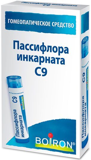 Пассифлора инкарната с9 4г гранулы гомеопатические Пассифлора инкарната с9 4г гранулы гомеопатические