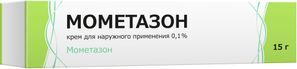Мометазон 0,1% 15г крем для наружного применения