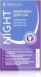 Криспофан ночь таблетки комплекс для сна 60 шт.