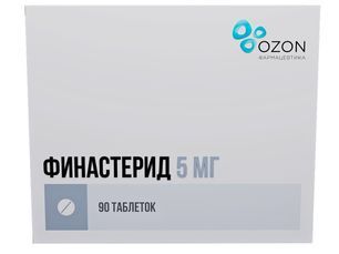 Финастерид 5мг 90 шт. таблетки покрытые пленочной оболочкой Финастерид 5мг 90 шт. таблетки покрытые пленочной оболочкой