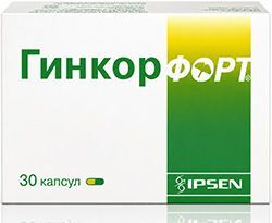 Гинкор Форт 30 шт. капсулы Гинкор Форт 30 шт. капсулы