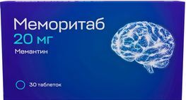 Меморитаб 20мг 30 шт. таблетки диспергируемые