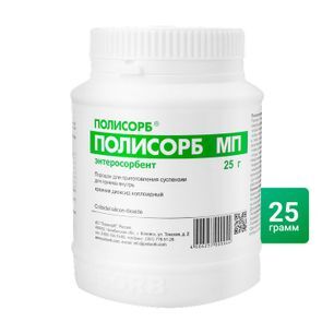 Полисорб Мп 25г 1 шт. порошок банка Полисорб