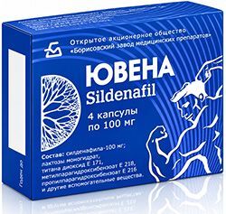 Ювена 100мг 4 шт. капсулы Ювена 100мг 4 шт. капсулы