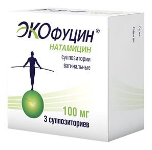 Экофуцин 100мг 3 шт. суппозитории вагинальные Авва Рус