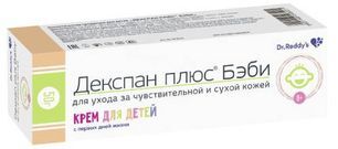 Декспан Плюс Бэби крем 50г Dr. Reddy.s Laboratories Ltd.