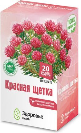 Красная щетка 1,5г 20 шт. фильтр-пакет Красная щетка 1,5г 20 шт. фильтр-пакет