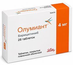Олумиант 4мг 28 шт. таблетки покрытые пленочной оболочкой Олумиант 4мг 28 шт. таблетки покрытые пленочной оболочкой